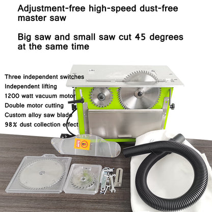 ya 26 Electric Dust-ee Composite Wood Table Saw Multifunctio l Woodworking Sliding