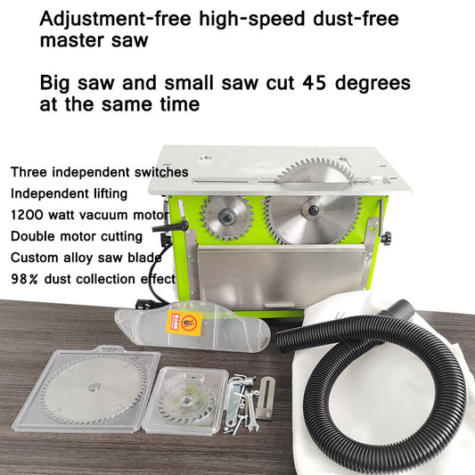 ya 26 Electric Dust-ee Composite Wood Table Saw Multifunctio l Woodworking Sliding