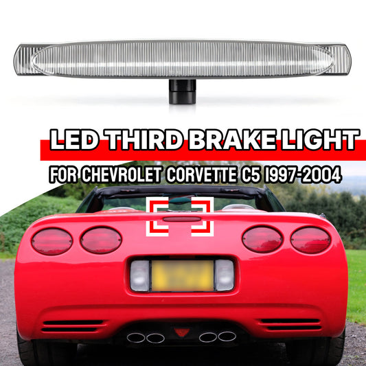 ya 1 7.3 Clear The 3rd Third Brake Lamp Stop Tail Light For 1997-04 for Chevrolet for Corvette C5