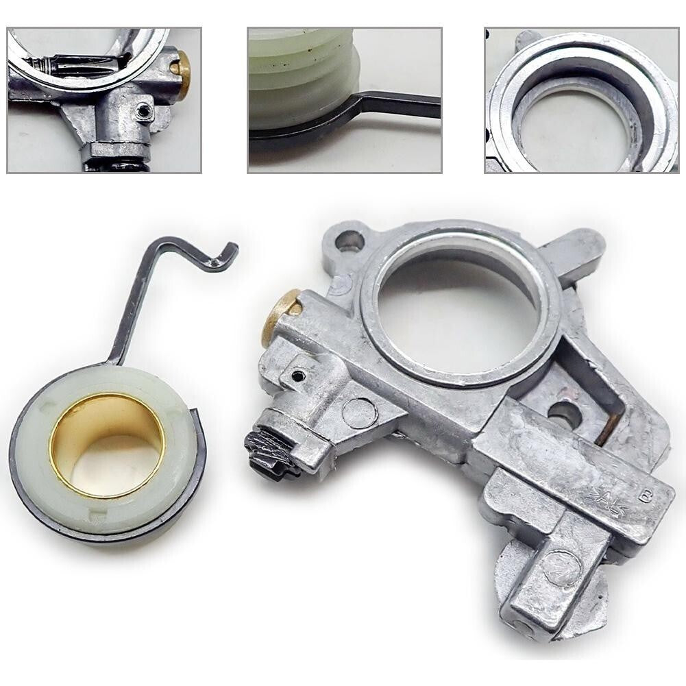 ya 17 Auto Oiler Oil Pump Garden Yard Accessories Chainsaw Parts For 046 Ms460