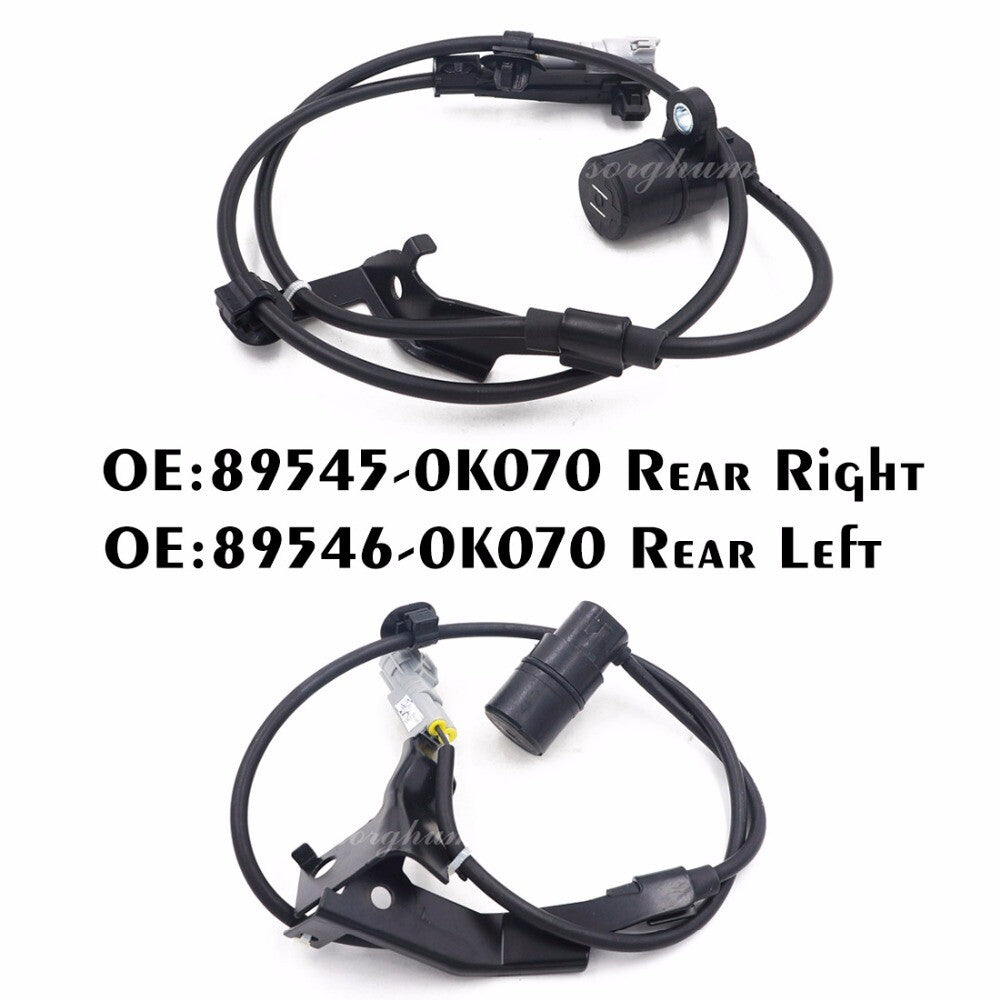 ya 1 8.5.3 New set of 4 ABS sensors 89542-0K020 89543-0K020 89545-0K070 89546-0K070 suitable for 