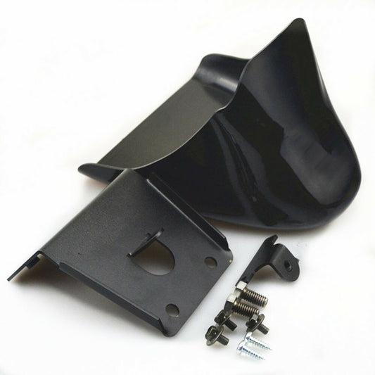 ya 7 6.10.2 Unpainted Black Chin Fairing Front Spoiler for Harley Sportster XL 883 XL1200