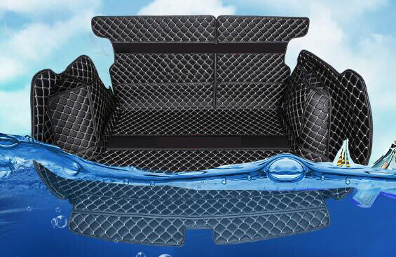 ya 5 8.7 Leather Boot Cargo Liner Tray Rear Trunk Floor Mat fit for Mazda for CX-5 2017-2020