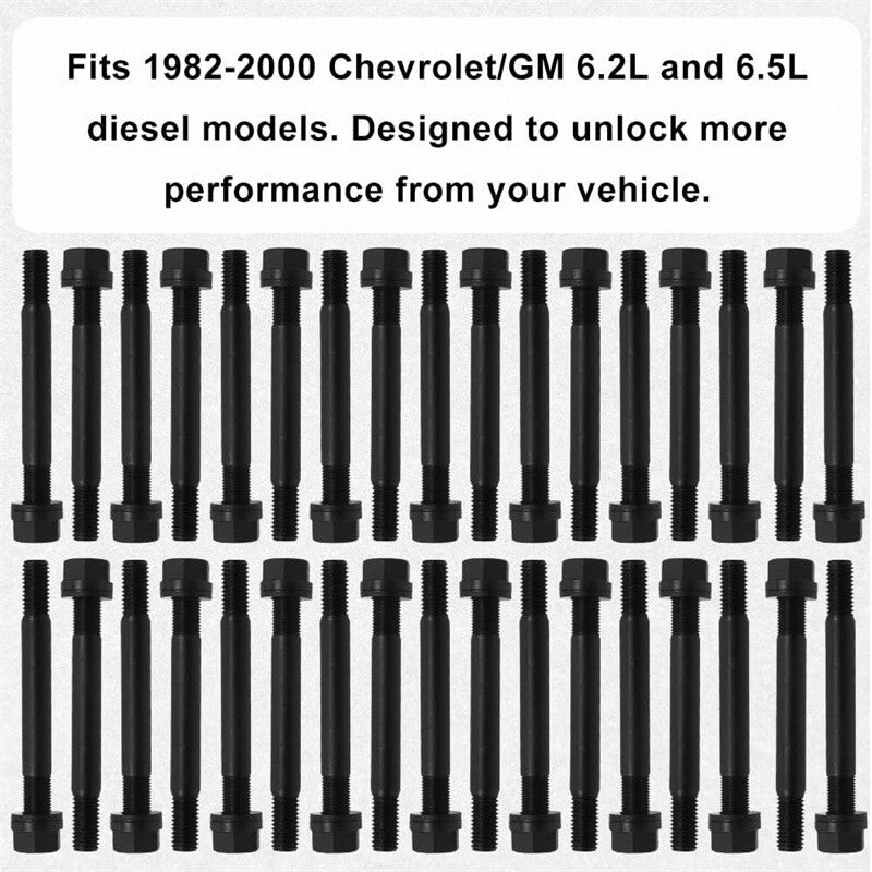 ya 5 8.7 130-4062 Cylinder Head Stud Kit for 1982-2000 for Chevrolet /GM 6.2L & 6.5L Diesel