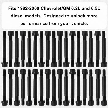 ya 5 8.7 130-4062 Cylinder Head Stud Kit for 1982-2000 for Chevrolet /GM 6.2L & 6.5L Diesel