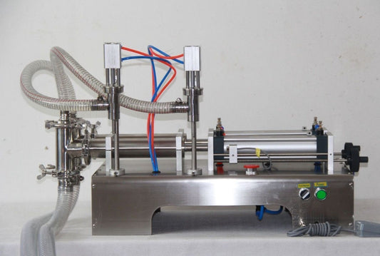 two double dule nozzles pneumatic liquid filling machine100-1000ml for liquid B