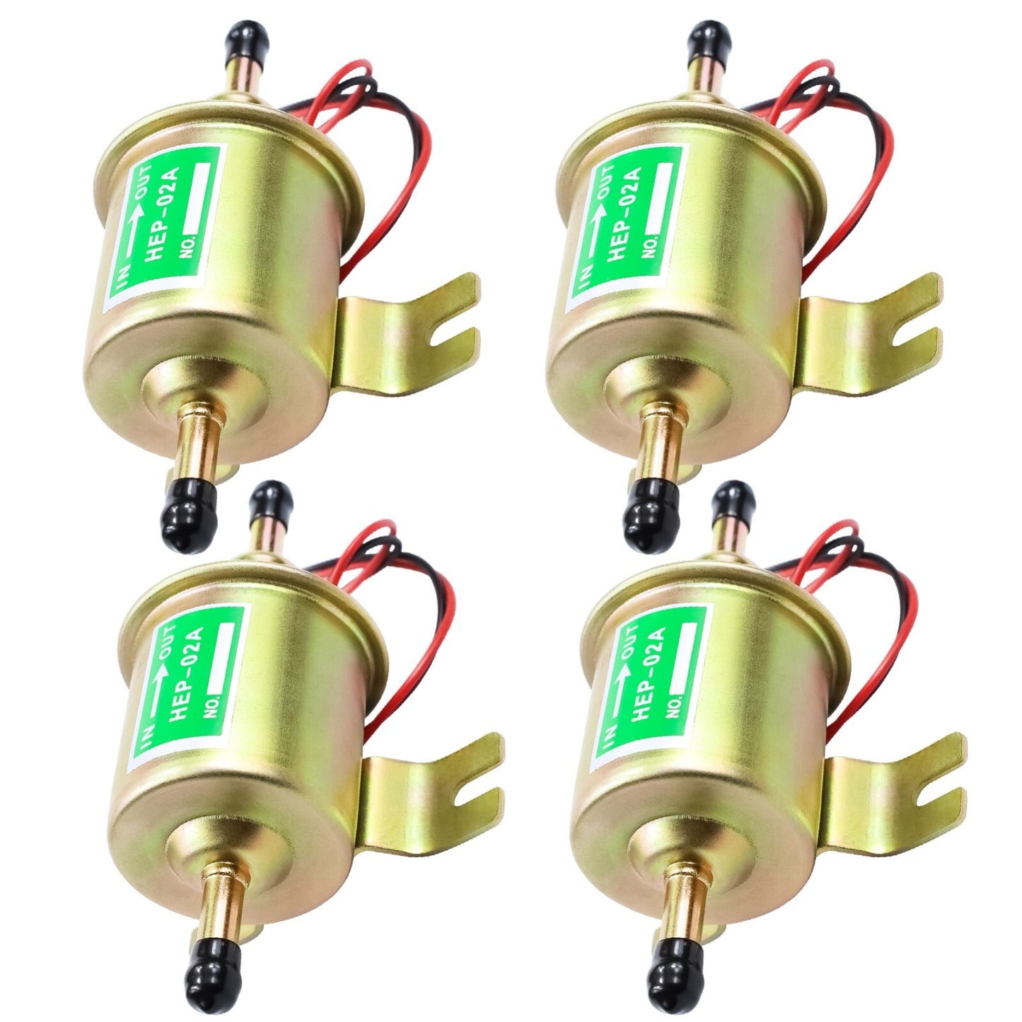 ya 27 7.2 4x Electric Fuel Pump 12V for Lawn Mower Carburetor Gas Diesel Engine 2.5-4psi