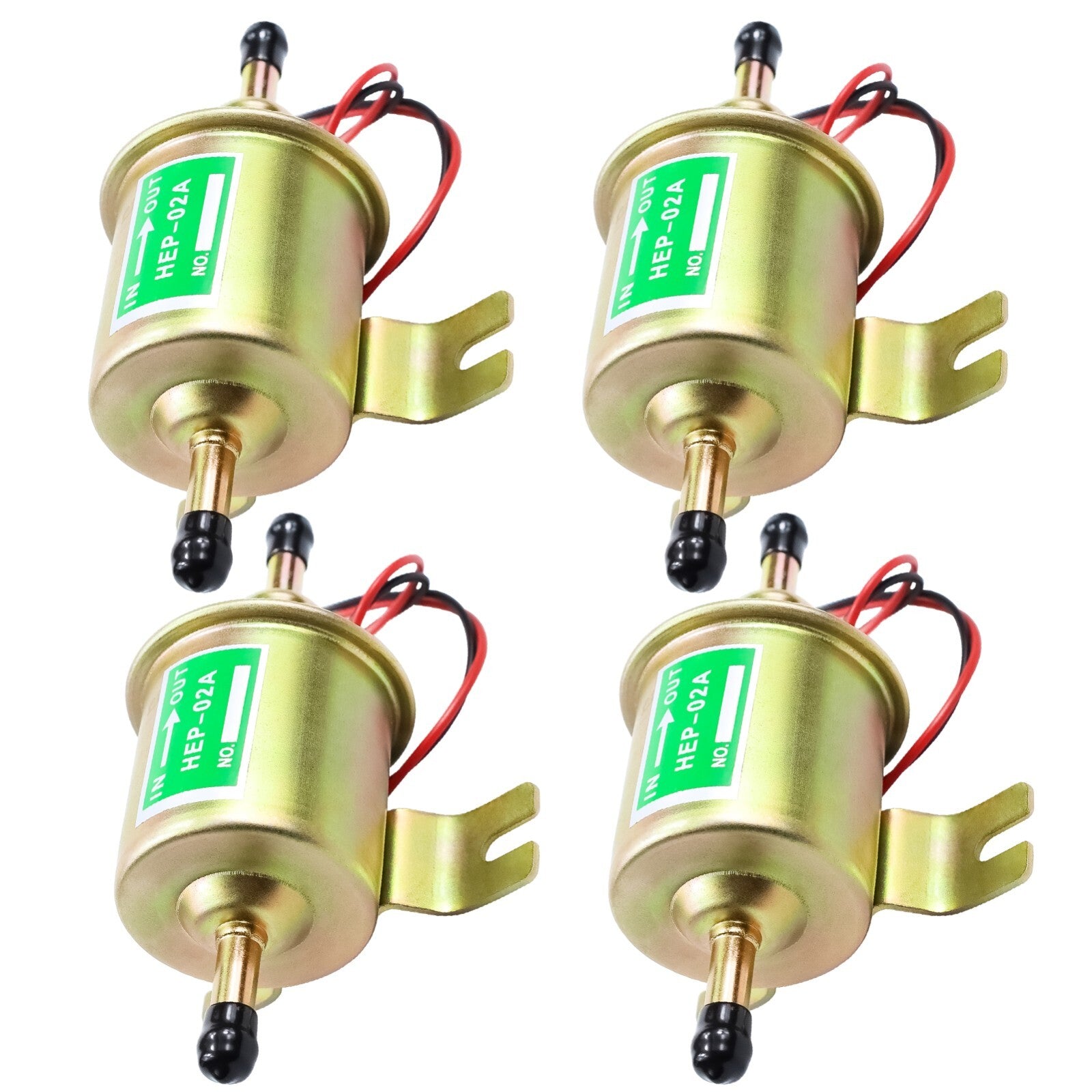 ya 27 7.2 4x Electric Fuel Pump 12V for Lawn Mower Carburetor Gas Diesel Engine 2.5-4psi