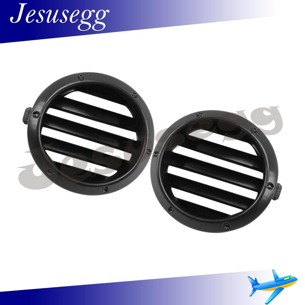 ya 13 5.27.2 Pair Fog Light Cover Right+Left Side for Toyota Highlander 2004-2007
