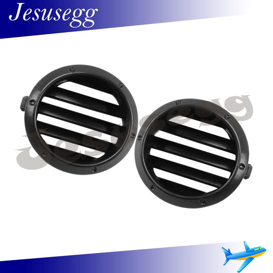 ya 13 5.27.2 Pair Fog Light Cover Right+Left Side for Toyota Highlander 2004-2007