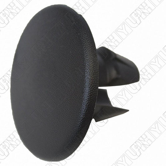ya 3 6.25.2 for Ford F150 F250 F350 F550 Rear Bumper Step Pad Round Plug Cover Black 17D754