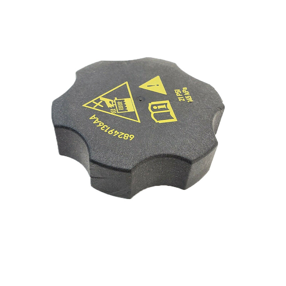 ya 27 6.21 New Coolant Bottle Reservoir Cap Fits 2013-20 for Chrysler for Dodge for Jeep for Ram 68249136AA