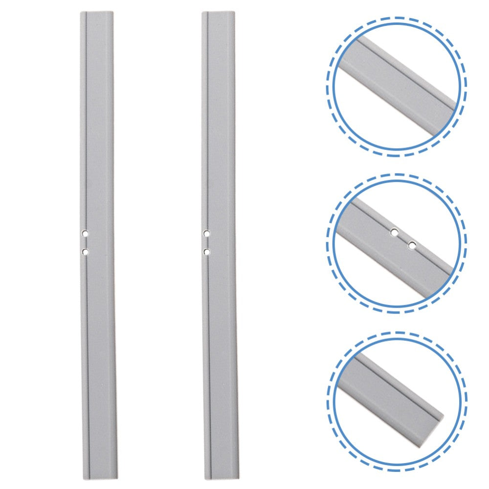 ya 5 8.7 2 Pcs Glass Wiper Strip Bathroom Mirror Household Window Cleaner Practical Head
