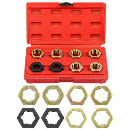 ya 14 Convenient Storage and Transport Axle Spindle Rethreading Tool Set with Case