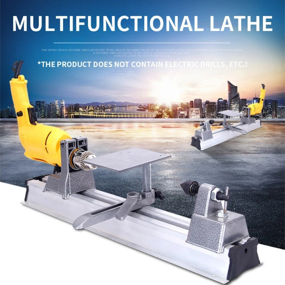 ya 26 60cm Bench Wood Lathe Milling Machine Woodworking Hand Drill Grinding Cutting.