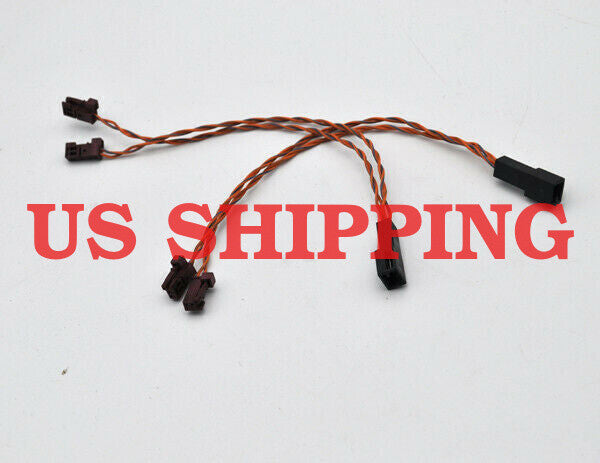 ya 5 8.7 4x door tweeter speaker y adaptor cable splitter for Mercedes C E W205 W213 GLC