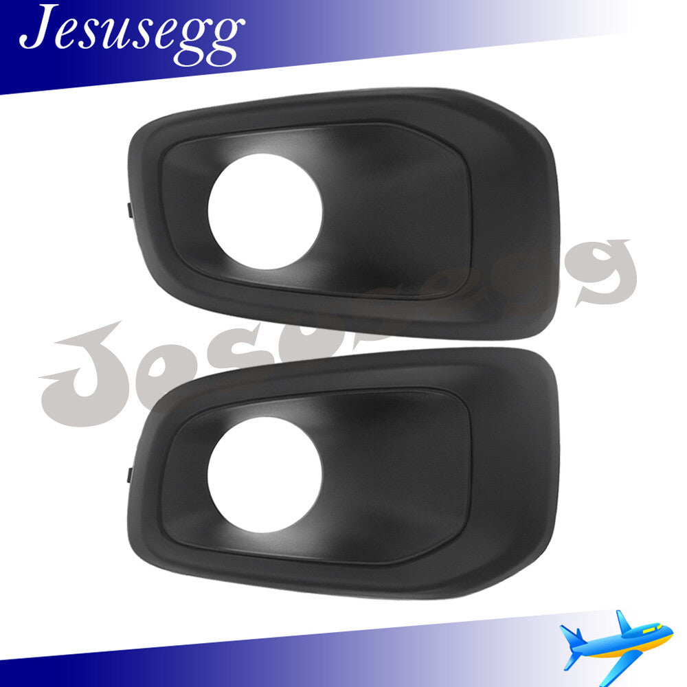 ya 13 5.27.2 Front RH&LH Bumper Fog Lights Bezel Cover For 2015 2016 2017 2018 for Jeep Renegade