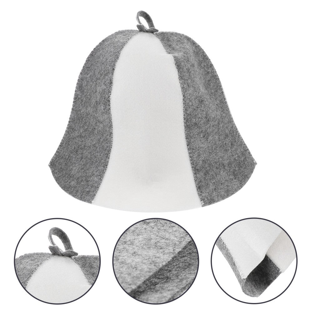 ya 25  2pcs Felt Sau Hat Bath Hat for Sau Comfortable Sau Hat Absorbent Sau 