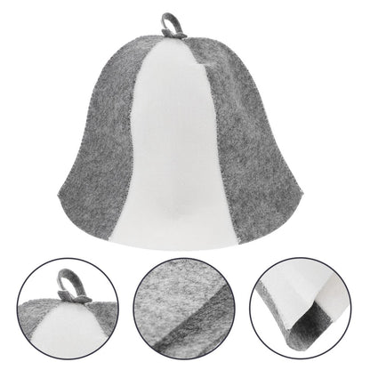 ya 25  2pcs Felt Sau Hat Bath Hat for Sau Comfortable Sau Hat Absorbent Sau 