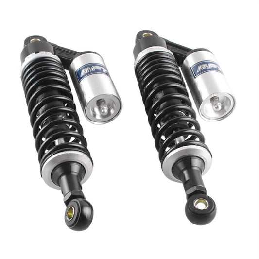 ya 1 8.25.2 shuiyin 12.5 /320mm Air Shock Absorbers Fit Scooters Moped Quad Karting Silver