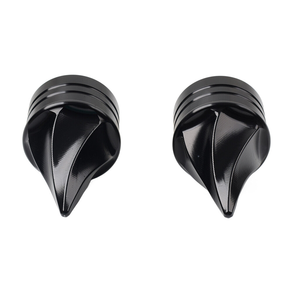 ya 5 8.7 FITS for Harley Touring Road Street Glide Softail Front Axle Nut Cap Cover