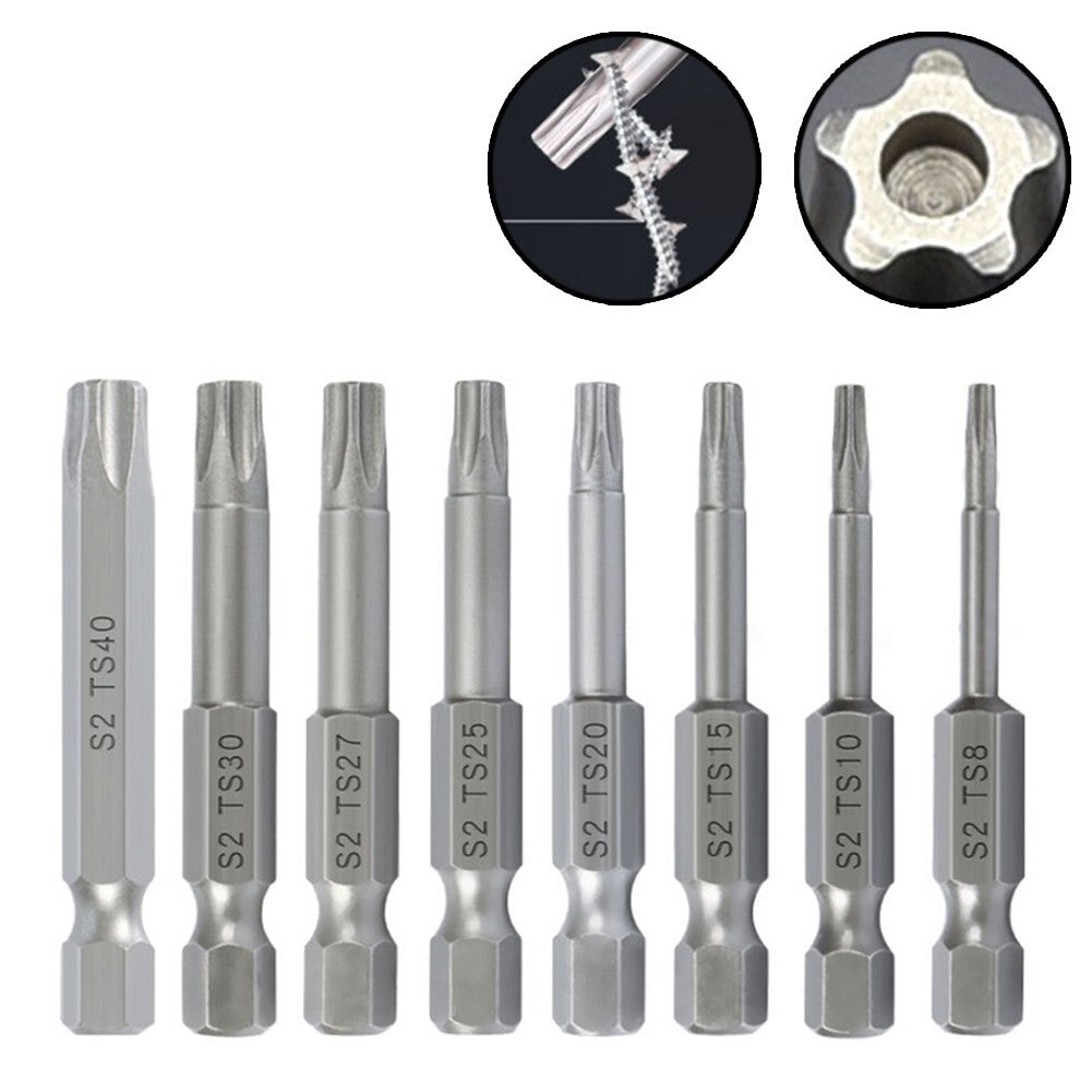 ya 26 Torx Screwdriver Bit Set 8pcs T8 T40 Suitable for Various Applications