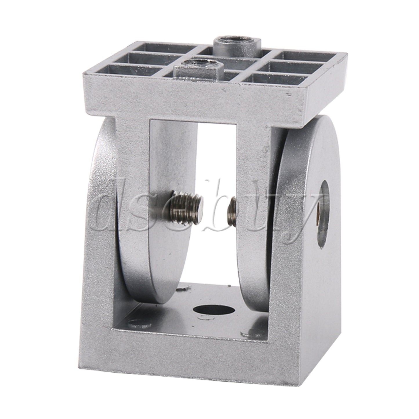 ya 26 Silver Living Hinge 4040 Series Aluminum Extrusion Fitting 0.67 Inch