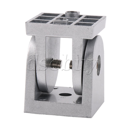 ya 26 Silver Living Hinge 4040 Series Aluminum Extrusion Fitting 0.67 Inch