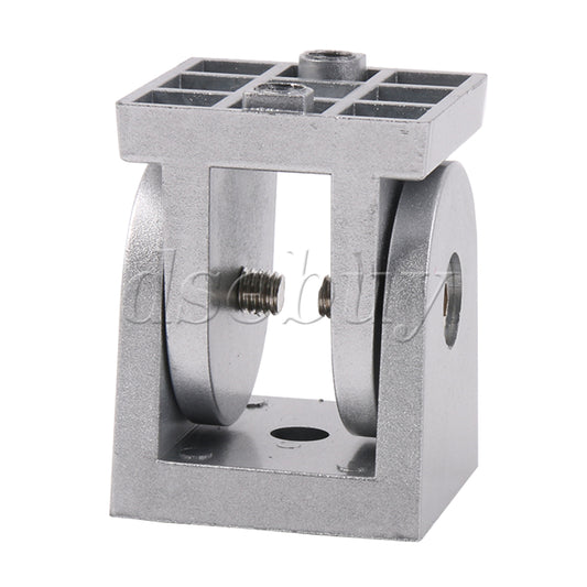 ya 26 Silver Living Hinge 4040 Series Aluminum Extrusion Fitting 0.67 Inch