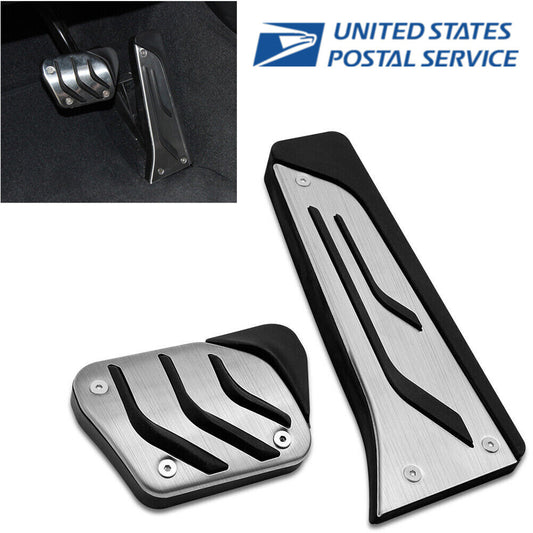 ya 9 6.5.2 2X Pedal Brake Pedal Accelerator Pad Cover for BMW E82 1 Series Coupe 2007-2014