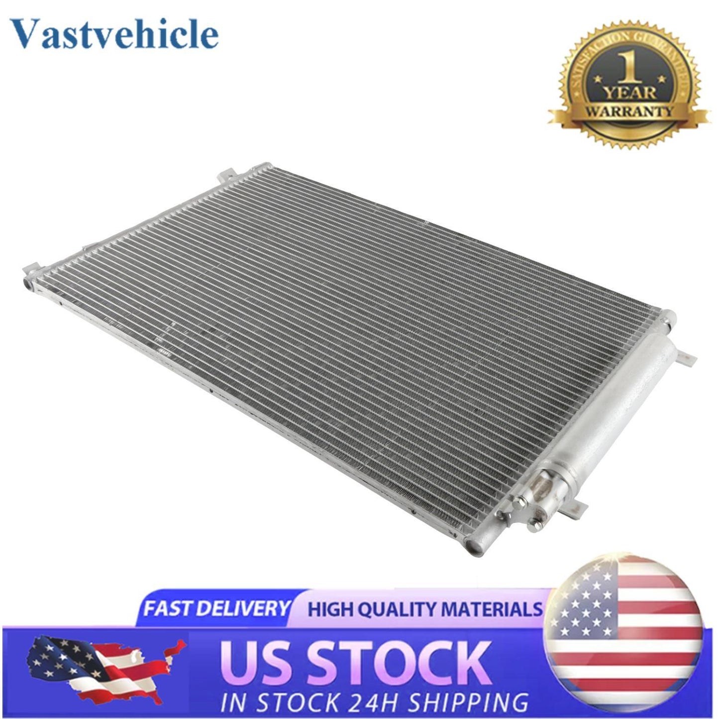 ya 4 6.21 AC Condenser for Ford 2015-2017 for Mustang V6 2015-2020 for Mustang GT GT Premium 4688