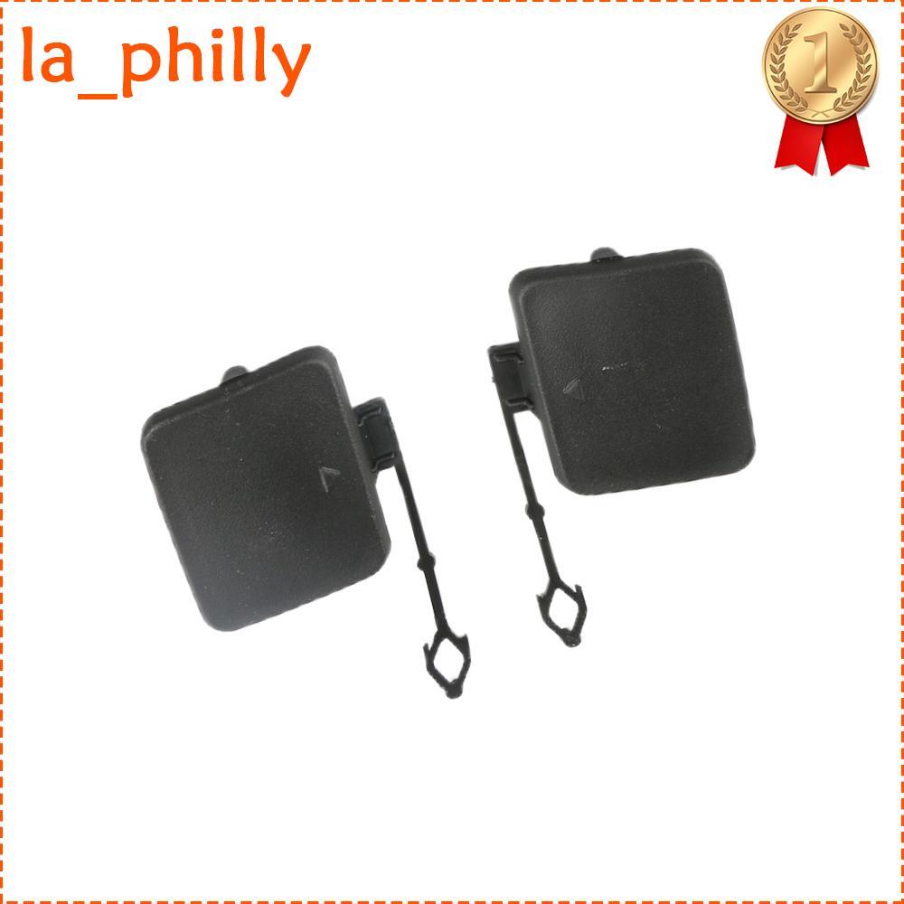 ya 27 6.18 Rear Bumper Tow Hook Cover Cap Left & Right Unpainted for X5 E70 2006-2011