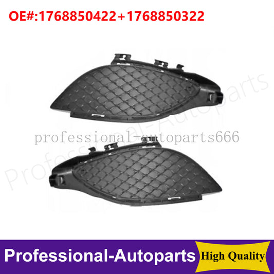 ya 6 6.12 1Pair Front L&R Bumper Fog Grille Cover for for benz A-Class W176 A160 A45 A220 A250
