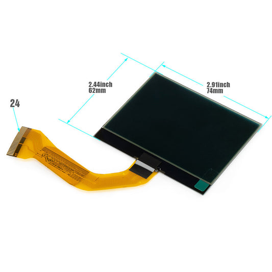 ya 2 6.29 for Porsche for Cayenne Touareg V6 2003-2006 Instrument Cluster LCD Display Screen