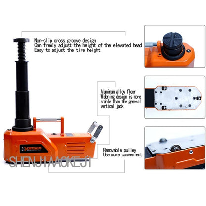 ya 26 12V Electro-Hydraulic Floor Jack 10T Truck Mounted Horizontal High Power Jacks