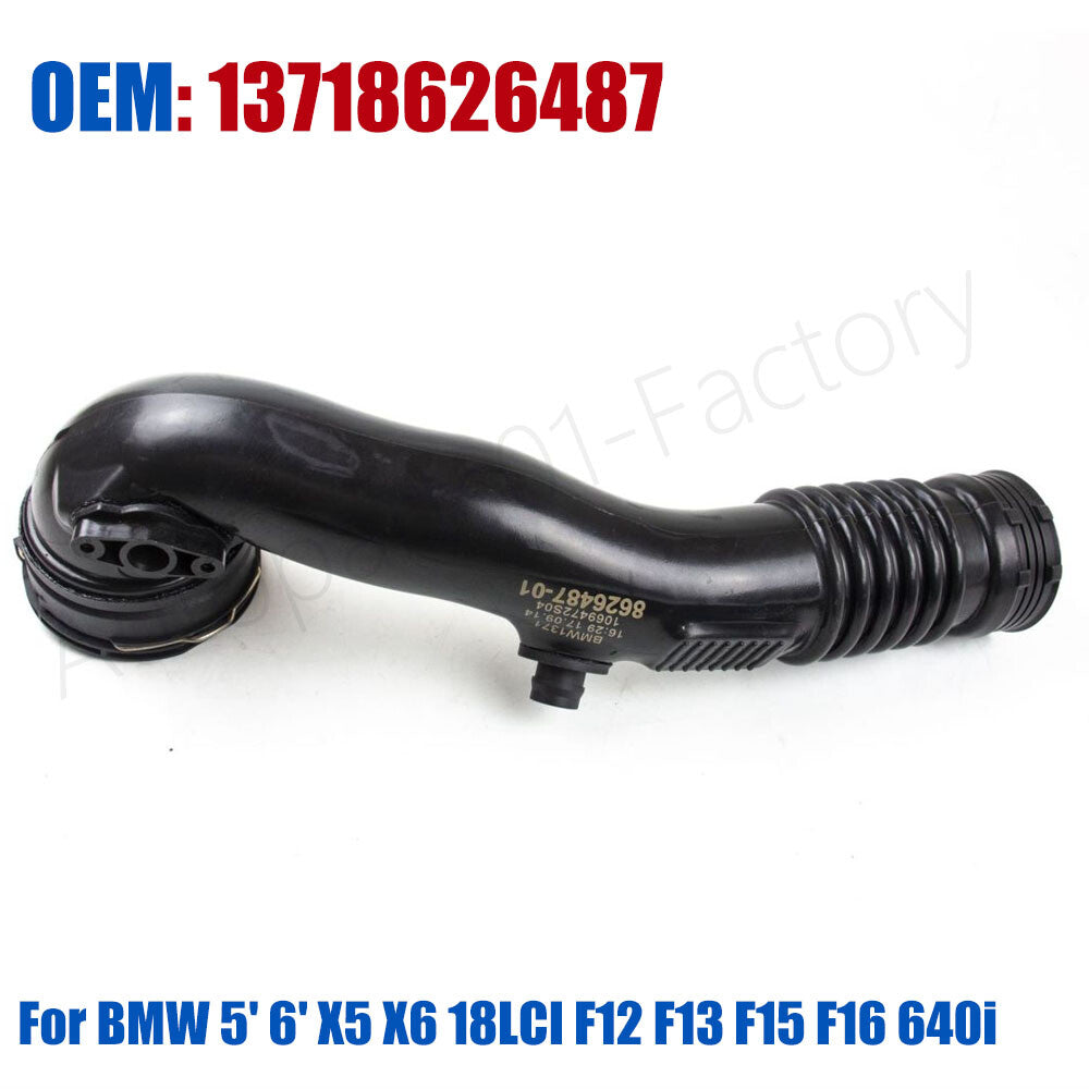 ya 6 6.12 Air Guide Intake Water Hose for BMW 5' 6' X5 X6 18LCI F12 F13 F15 F16 640i