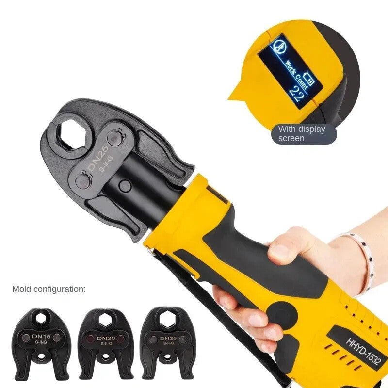 ya 25 hargeable Electric Pipe Thin Wall Stainless Steel Clamping Hydraulic Pliers