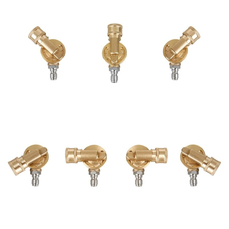 ya 26 1/4 Quick Connecting Fitting Power Washer Spray Nozzles Tips Multiple Angles