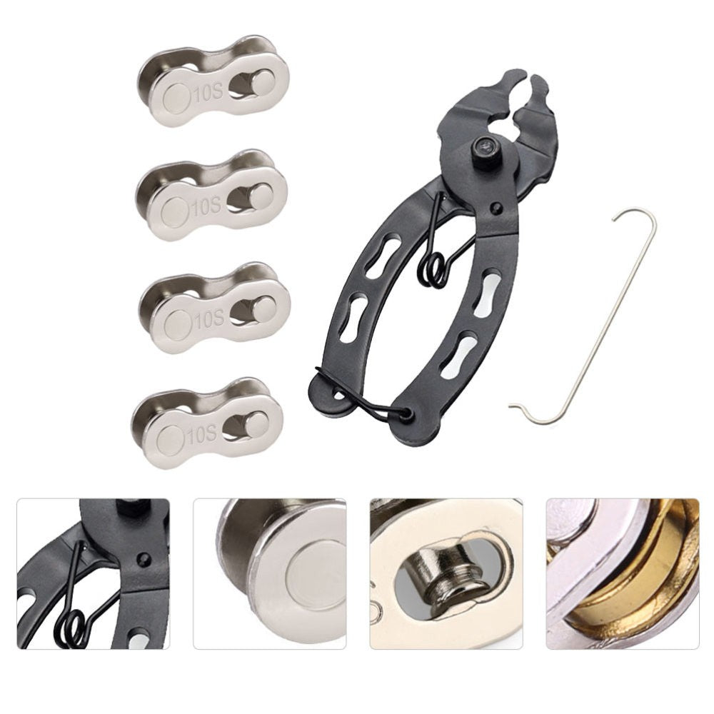 ya 5 8.7 1Set Bike Chain Connector Quick Release Set Bike Chain Connector for Speed Chain