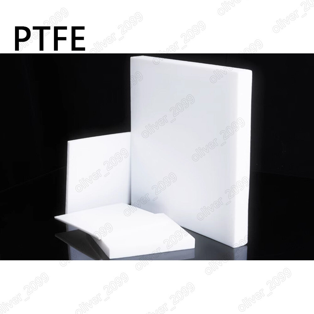PTFE Plastic Flat Board Plate Sheet Select Size
