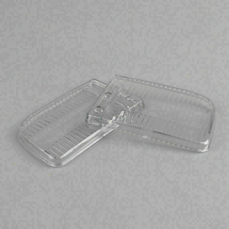 ya 1 8.5.2 2pcs Front Bumper Fog Lights Clear Plastic Lens For E30 318i 318is 82-91