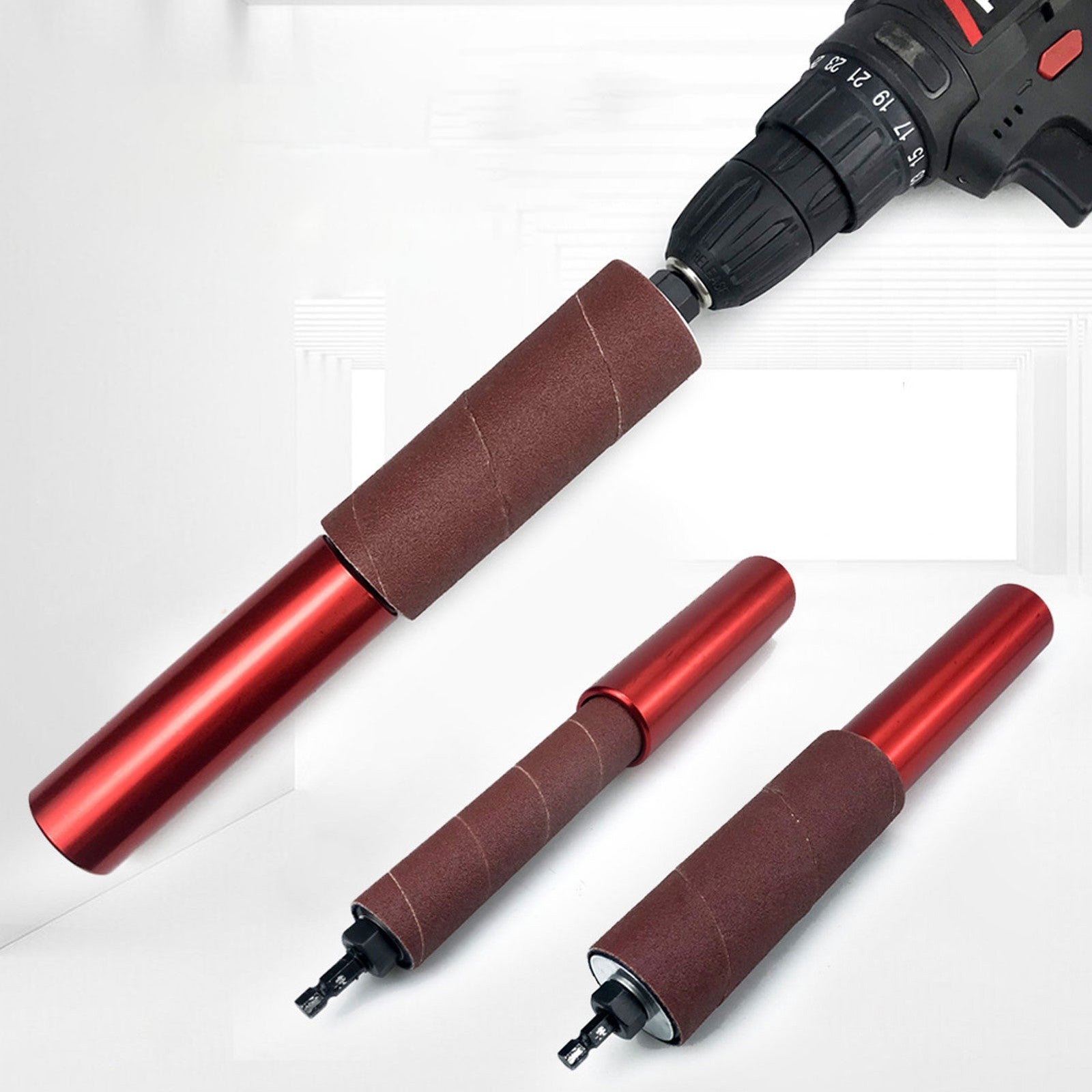 ya 17 Spindle Sander Adapter 3/8in Mandrel Drill Sanding Mandrel Kit For Wood