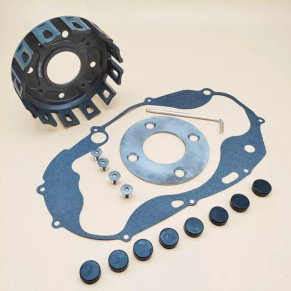 ya 10 5.28.2 Billet CNC Clutch Basket Bushings & Gasket for Yamaha YFZ350 Banshee 350 1987-06