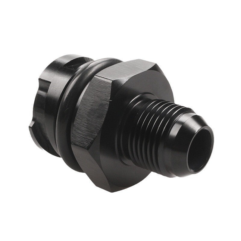 ya 12 5.21 Black billet valve cover oil cap for LSX LS1/LS6/LS2/LS3/LS7 with 6AN AN6 fittings 