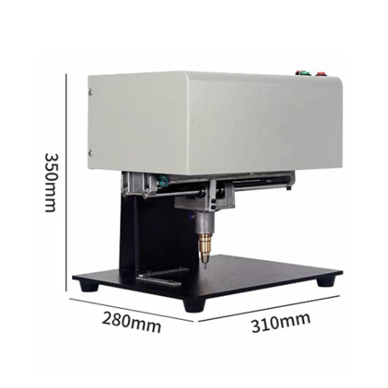 ya 26 8.1 Laser Pneumatic Electric Marking Machine Metal meplate Engraving Machinea