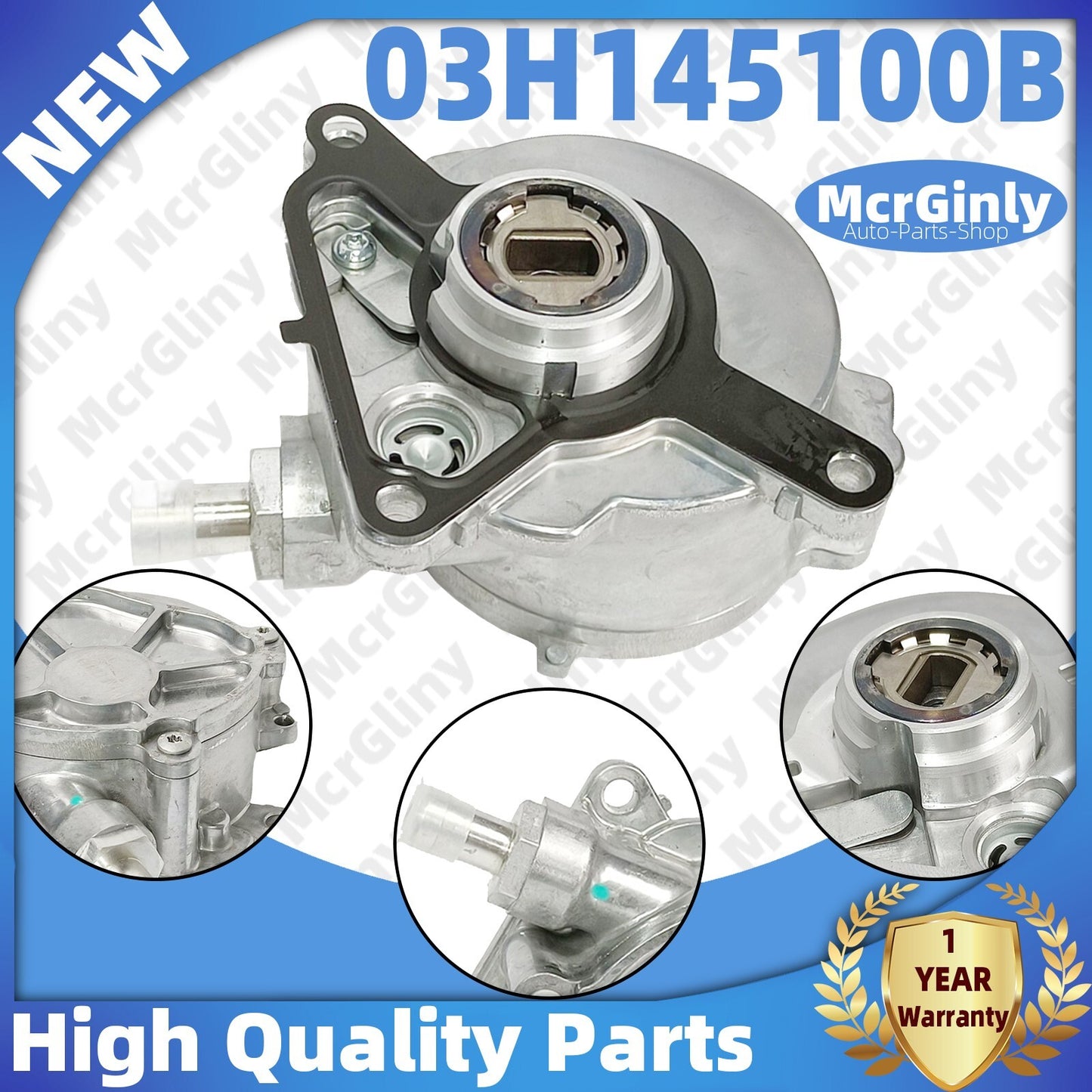 ya 11 6.5 Hight Quality Engine Brake Vacuum Pump 03H145100B for VW for Passat Touareg for Audi Q7