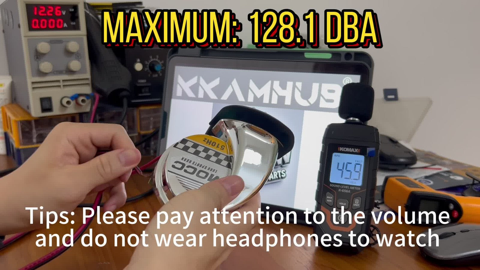 ya 1 7.7 12V 128DB Super Loud Electric Snail Sky Train Horn Suitable for Trucks Cars and Motorcycles