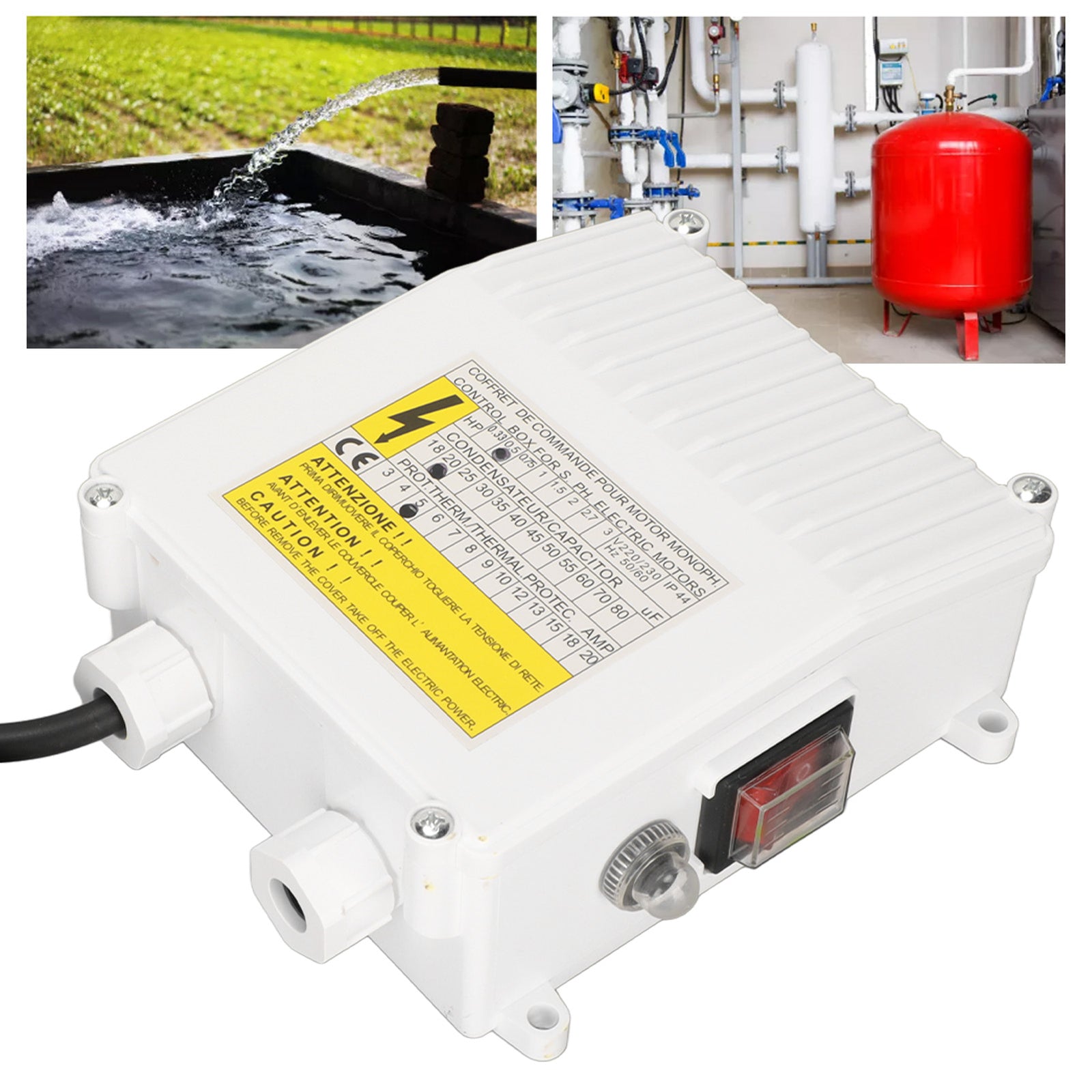 ya 25 Control Box Submersible Well Pump Parts Control Box And Water Pump Accessory