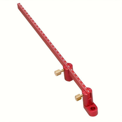 ya 14 Woodworking Scriber Aluminum Drawing Ruler Adjustable Circles Drawing