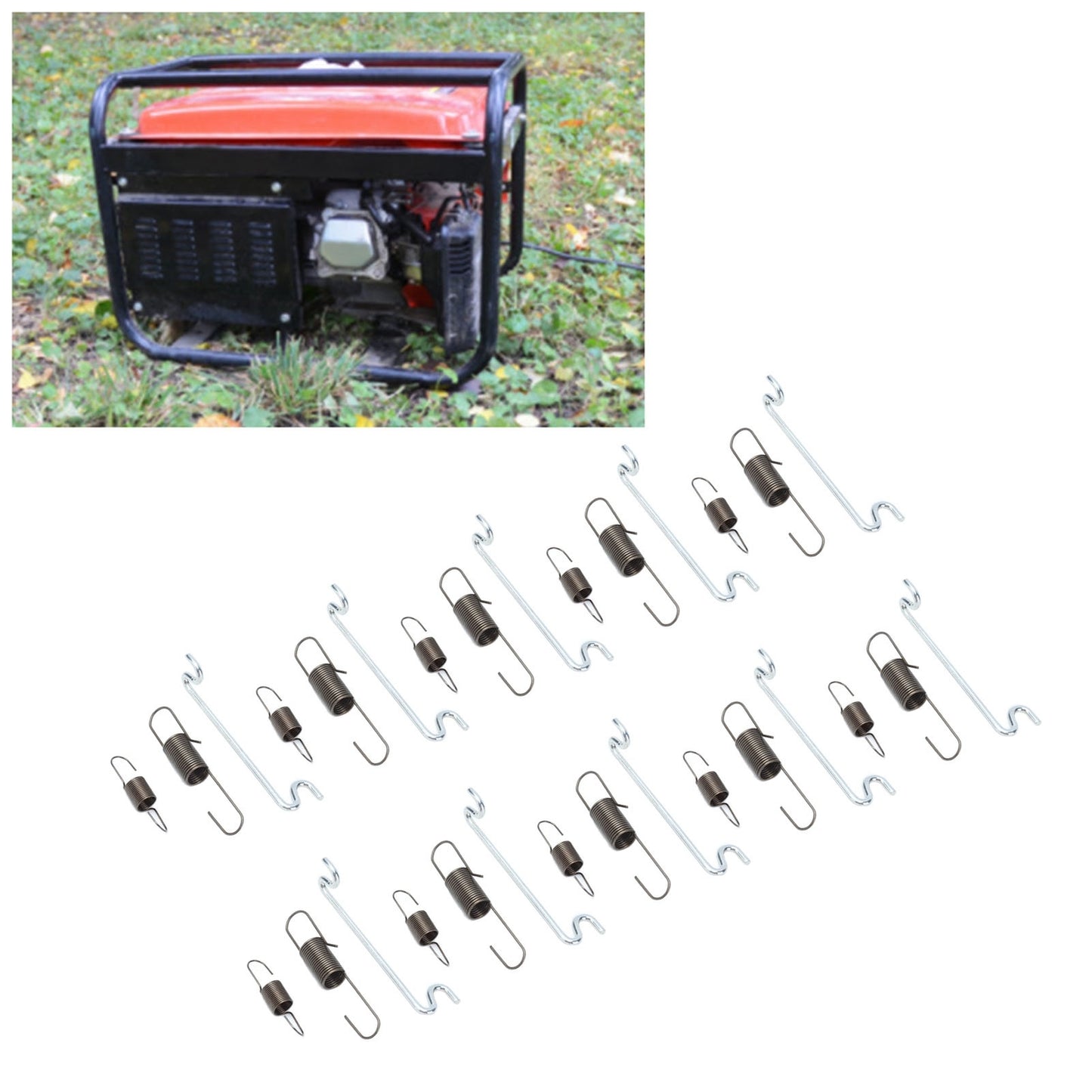 ya 14 10 Sets Throttle Return Spring Alloy Governor Rod Replacement Accessories New